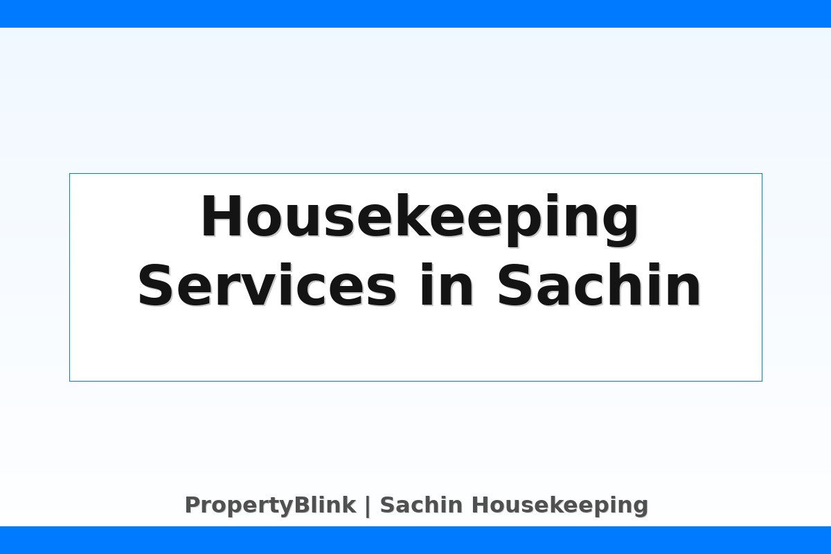 Sachin Housekeeping